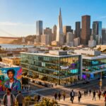 San francisco : ville d'innovation, diversité et opportunités tech sans aucun texte